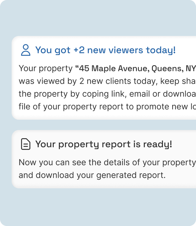 Alerts and notifications